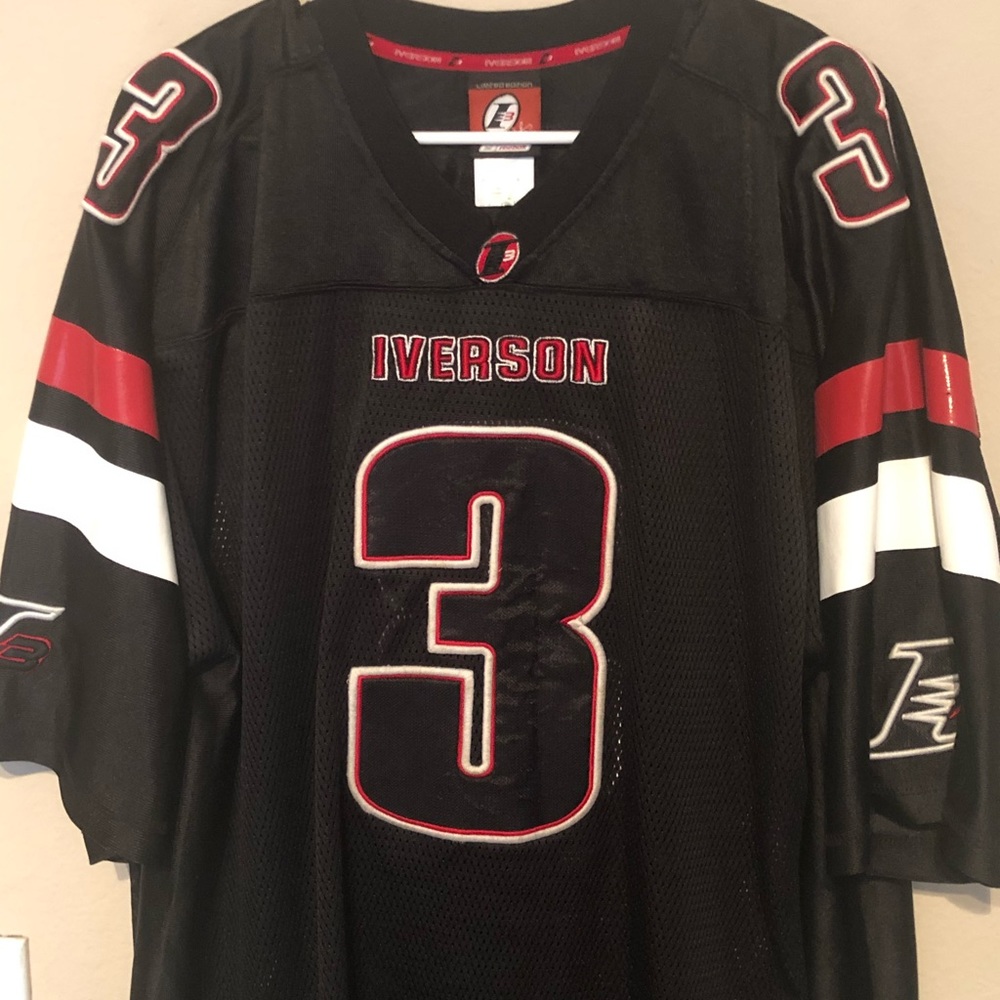 Allen Iverson Reebok Football Jersey Men’s Large